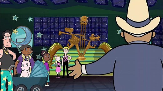 WordGirl S05E13 - Father's Day Dance-a-thon - Big is Botsford's Boss