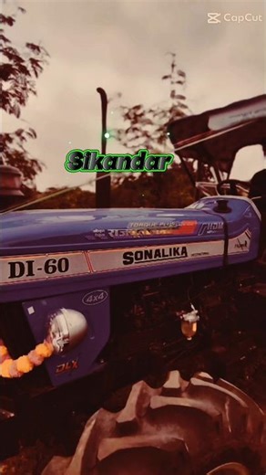 Sonalika 4x4 60 tractor Mahindra tractor sikandar AA23 #short