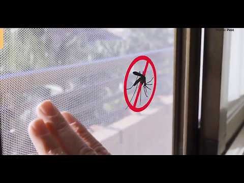 Moustiquaire pour fenêtre avec fixation velcro