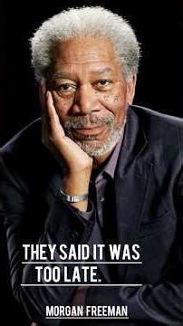 Morgan Freeman: The Voice They Ignored… Until He Became a Legend #morganfreeman #shortsfeed #story