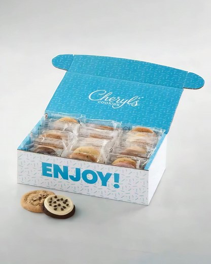 Get 24 delicious cookies delivered for just $24. Everything is individually wrapped to make sharing easy. | Cheryl's Cookies and Brownies