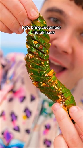 the yummiest snack ever #snack #recipe #cucumber | cucumber