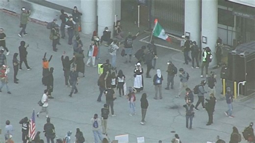 Protesters hold 'ICE Out for Good' demonstrations in L.A.