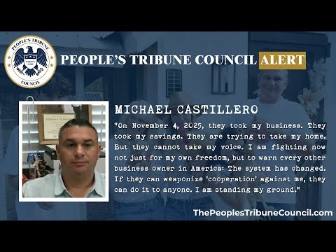 People's Tribune Council Alert: Michael Castillero