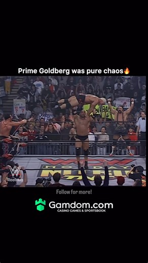 WWE Reel Hub on Instagram: "Back when Goldberg made strength look unreal 😳🔥 On WCW Nitro in 1998, Goldberg did something that made fans question reality, he lifted Scott Steiner into a military press and slammed him like it was light work. And this wasn’t just anyone. This was Big Poppa Pump Scott Steiner, thick, jacked, explosive, and one of the strongest guys in wrestling at the time. 💪 Goldberg hoisted him up, held him there, and dropped him with authority. The crowd LOST IT. Because momen