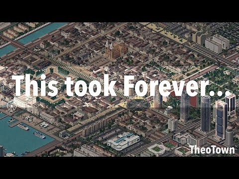 Massive European City in Theotown | Timelapse