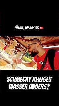 Schmeckt heiliges Wasser anders? 😮 Ich trinke aus dem 2000 Jahre alten Paulus-Brunnen 🇹🇷