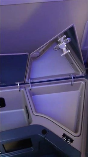 Sleek Business Class cabin ✈️