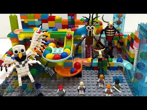 LEGO DUPLO Ocean Animal Race — Who Will Win the Arena Showdown?!
