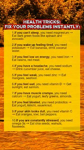 Health Tricks: Fix your problem instantly #healthtips #healthylifestyle #health #wellbeing #fblifestyle | Mark Sheril G. Gadingan
