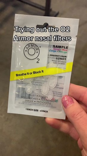 O2 Armor nasal filter review! Easy to use, easy to breathe, easy to stay safe 👌 #ppe #protectyourlungs #o2armor #weldlife #tradesman
