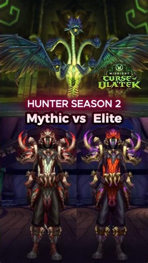 Every Hunter Season 2 Transmogs | PvP & PvE Showcase - WoW Midnight