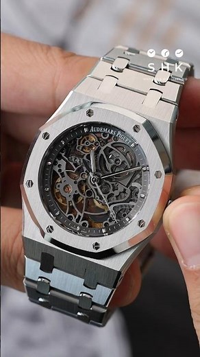 🤯 You Can See EVERYTHING Inside.This Royal Oak Is Pure Mechanical Madness AP 15305ST #audemarspiguet