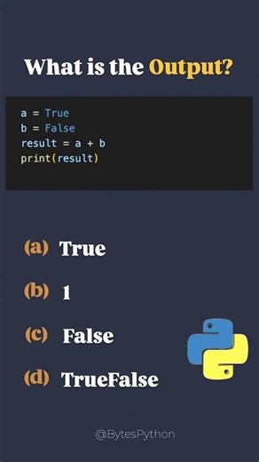 Subscribe & Comment Your Answer ❓ #coding #python #programming #pythonprogramming #coder