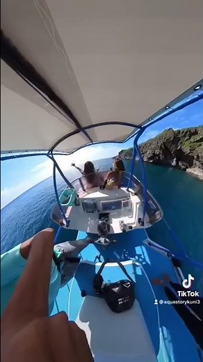 360°カメラ海に投げるとこうなる