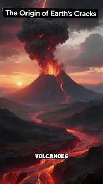 The origin of Earth’s cracks—plates shifting, pressure building, land reshaping. 🌍⚡ #Science #Nature