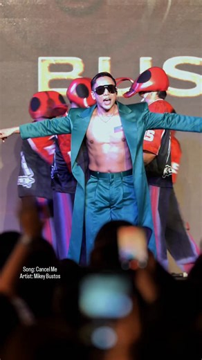 Mikey Bustos on Instagram: "'CANCEL ME' Live in Macao, China for Creator Week Asia 🇲🇴🔥🖤🐜"