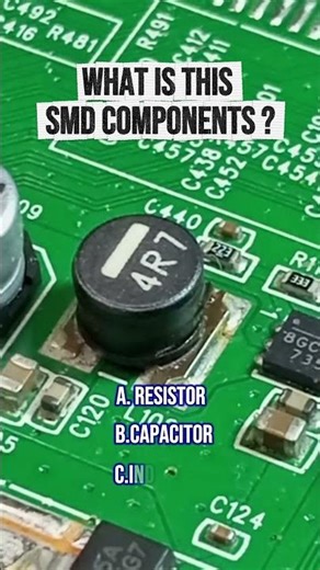 “Guess this SMD component! Comment your answer 👇”#LearnElectronics #SMDComponents #DIYTech