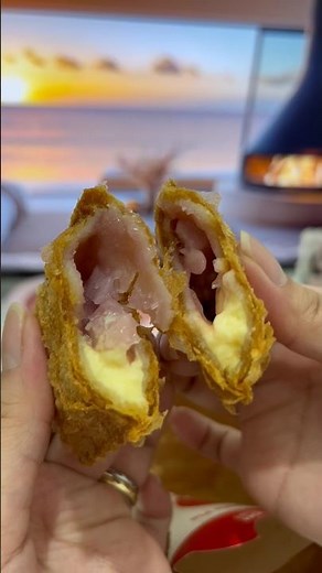 McDonald's New Taro Custard Pie 💜✨