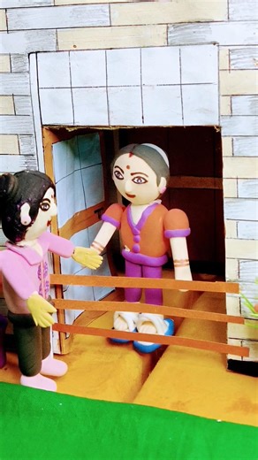 Anaya Ne Khud Ko Bana Liya Toll Plaza😳#Cartoon video#Clay Art#Comedy shorts#Creative#Yt short#Shorts