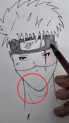 Why I will never make a "Perfect" Sketch! (Kakashi Drawing) ‪@The_Draxo‬