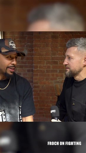 "You actually want to fight me again?" 👀 Carl Froch and Andre Ward come face-to-face