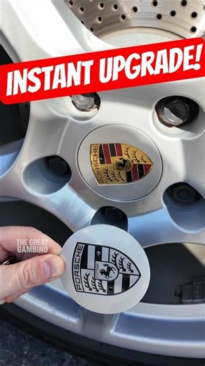 Porsche Instant Upgrade - Wheel Cap Tutorial