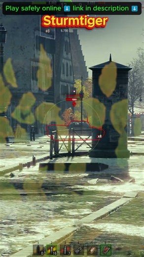 Sturmtiger Destroys Enemy World of Tanks | Mir Tankov | #wot #shorts