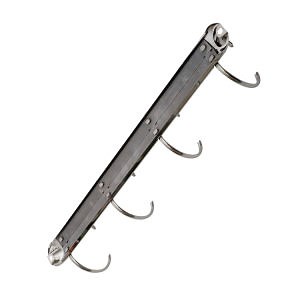 [Hot Item] Stationery Products 4 Metal Silver Loose Leaf Ring Binder Clip for File Folder D Clip