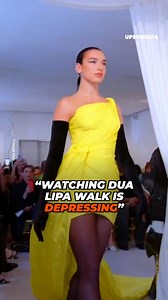 51K views · 1.6K reactions | During this Balenciaga fashion show, Dua Lipa did the opposite of dazzling as a runway model | Rosa + | Facebook