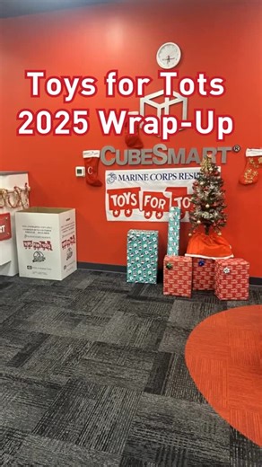 CubeSmart Self Storage on Instagram: "Thank you to the CubeSmart customers and teammates who created holiday magic for hundreds of children with Toys for Tots donations. Your participation means everything to families in need. #toysfortots #CubeSmart #holidayseason"