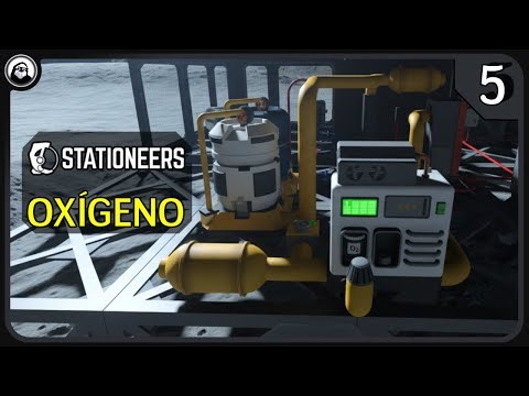 💨 Recarga de oxígeno. Botellas y tanque | Problemas en la base | Stationeers – Capítulo 5