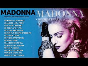 MADONNA - Greatest Hits Full Album 2025 - MADONNA - Best Songs Collection 2025