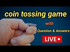 Coin Tossing Game with Questions & Answers 🌙 | Night Live Fun Show
