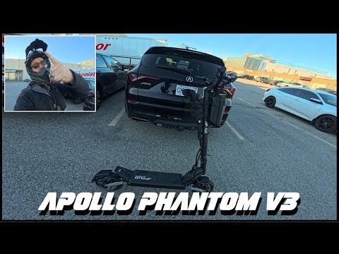 Dyer's new ride. Apollo Phantom V3