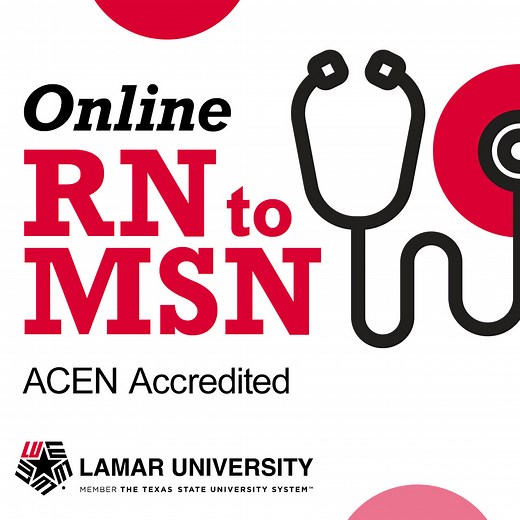 207 reactions · 22 shares | Take the next step in your career with your RN to MSN. ✔ 100% online coursework ✔ Multiple start dates per year ✔ ACEN Accredited | Lamar University | Facebook