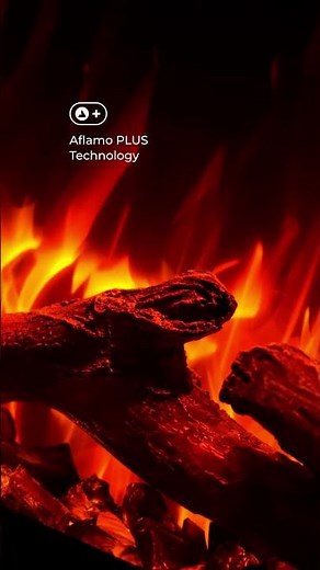 New Aflamo PLUS flame-effect technology.