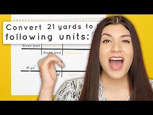 Dimensional Analysis: Converting Units with 1 or 2 Conversion Factors