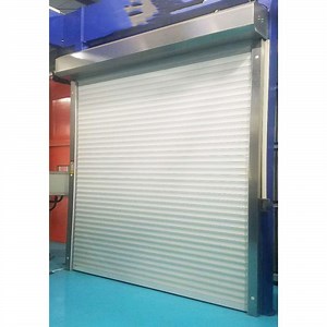 [Hot Item] Commercial Galvanized Steel Security Vertical Roller Shutter Thermal Insulated Industrial PU Sandwich Panel Lift up Residential Metal Sectional Rolling Shutters