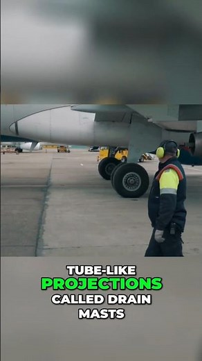 Drain masts explained. #aviation #science