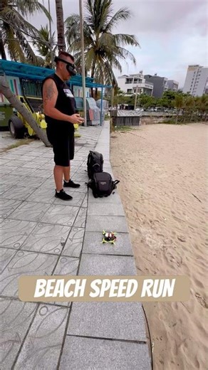 Full Speed FPV at the Da Nang Beach 🌊 Emax Babyhawk HD II with Flywoo O4 Lite