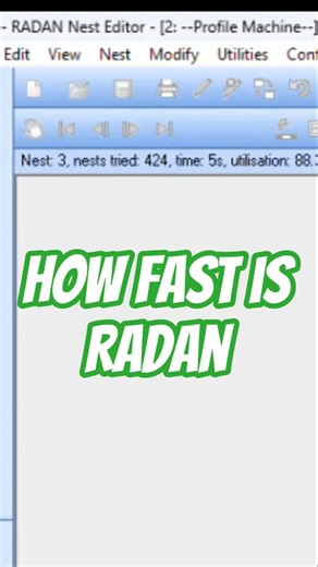 RADAN 2025.1, the fastest sheet metal nester - period