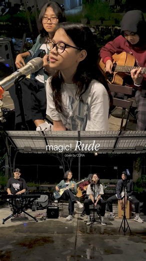 throwback to @auri.coffee covering song by @ournameismagic RUDE #bandung #cover #coraband