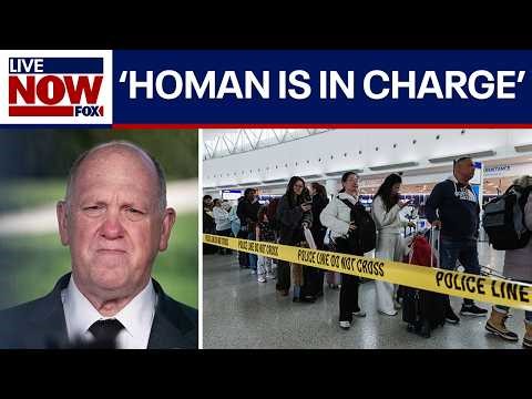 Trump: ICE agents deploying to airports starting Monday, Border Czar Homan in charge