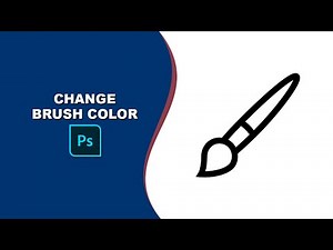 how to change photoshop brush color