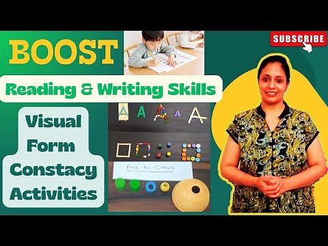 5 Visual Form Constancy Activities for Academic SUCCESS in Children