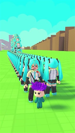 Thanos VS Miku Waves Brazilian Brainrot #roblox #shorts