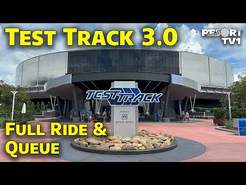 Test Track 3.0 - Full Ride POV & Queue Walkthrough - Walt Disney World