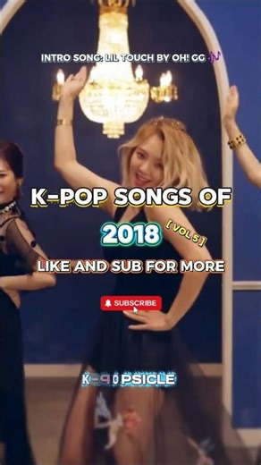 K-Pop Songs Of 2018 Vol 5 #kpop #shorts