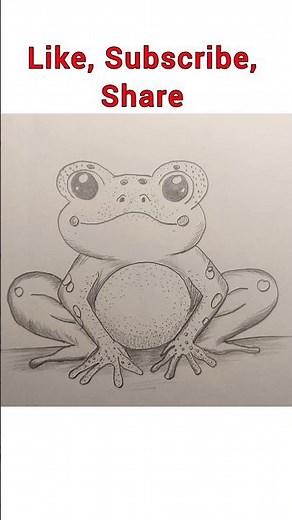 Frog drawing video, #shorts #frogdrawing